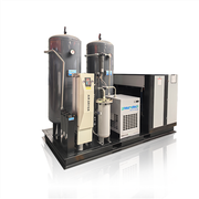 Integrovaný skrutkový vzduchový kompresor namontovaný na lyžiach